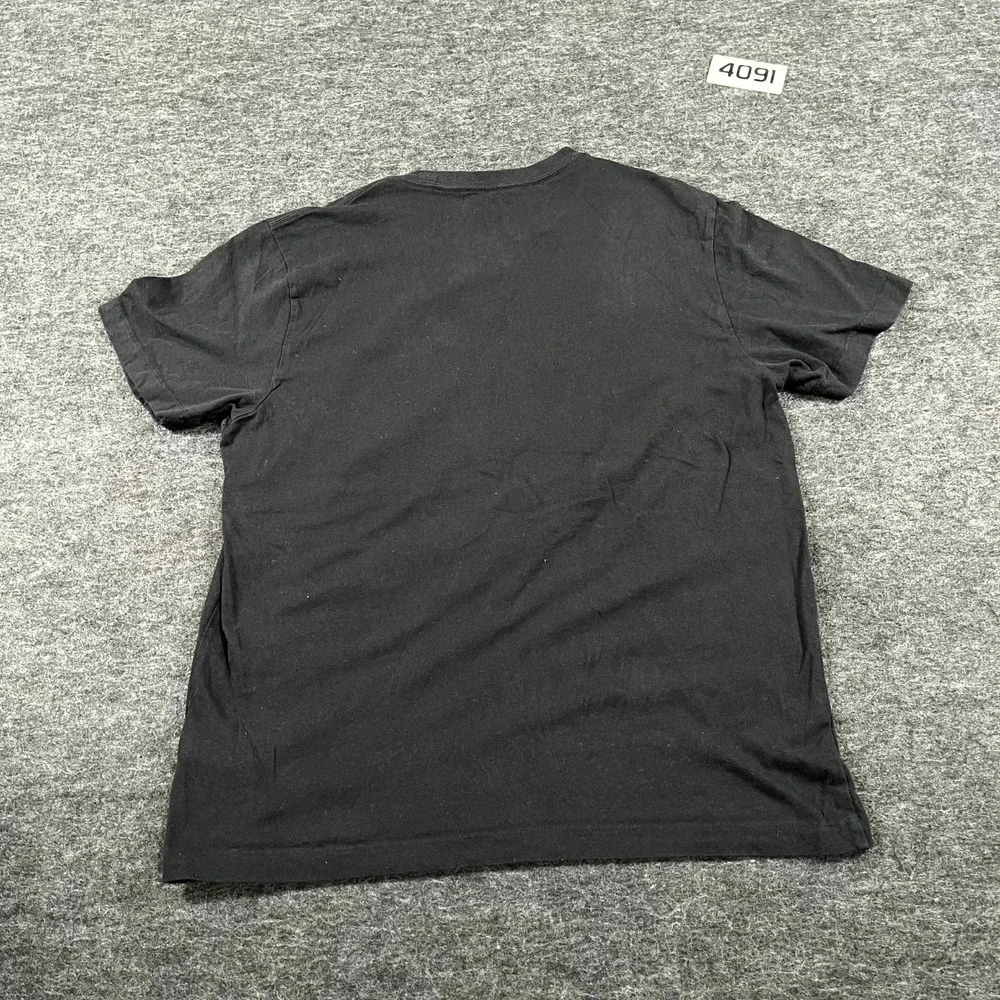 True Religion‎ Set of 2 T Shirt Mens Large Black Shadow Horseshoe & Buddha